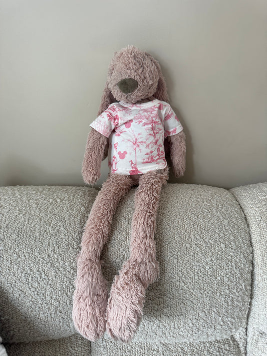 Toile Safari Lovie Tee Pink (shirt only)