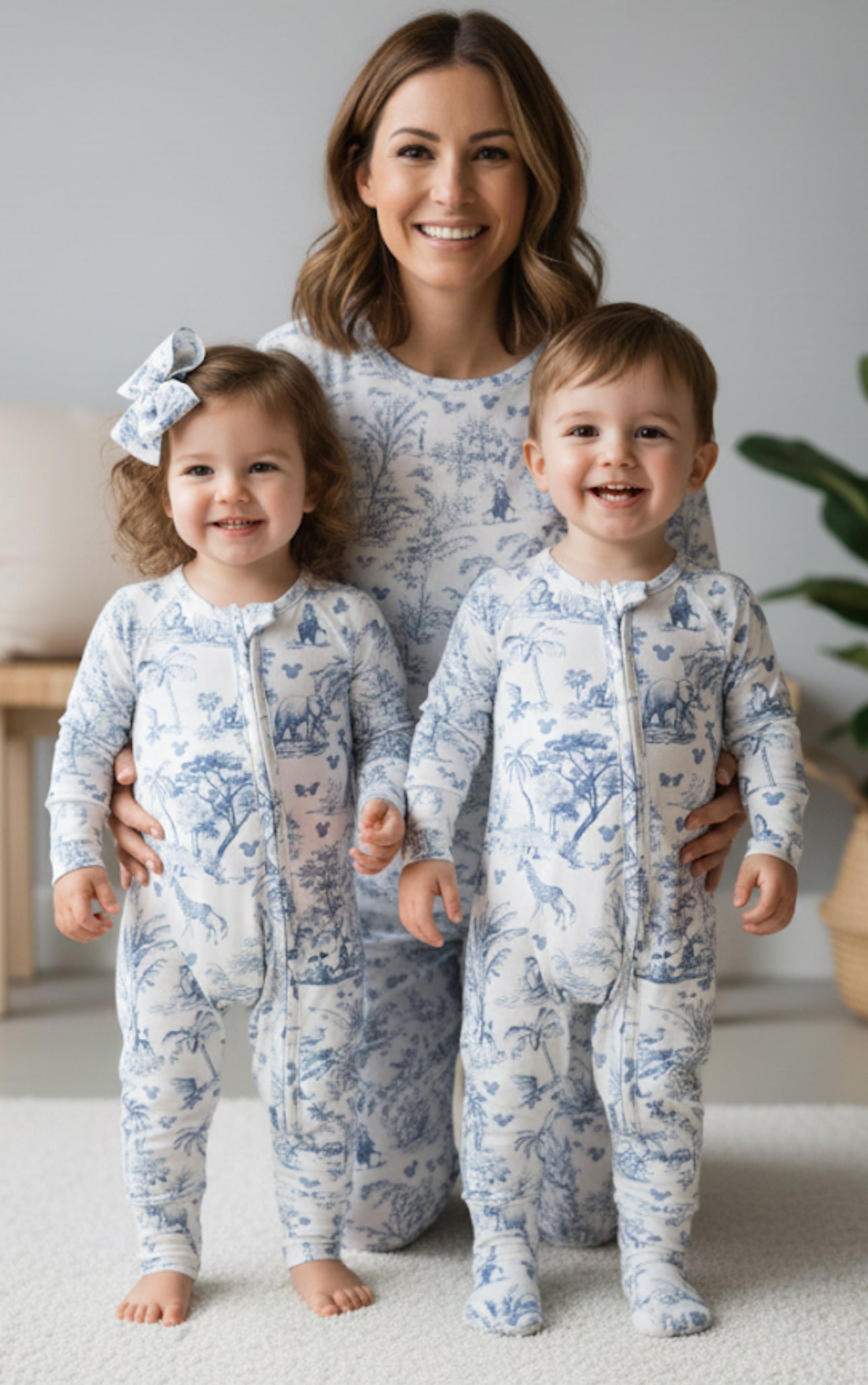 Toile Safari Onepiece Blue
