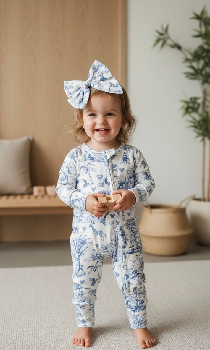 Toile Safari Onepiece Blue