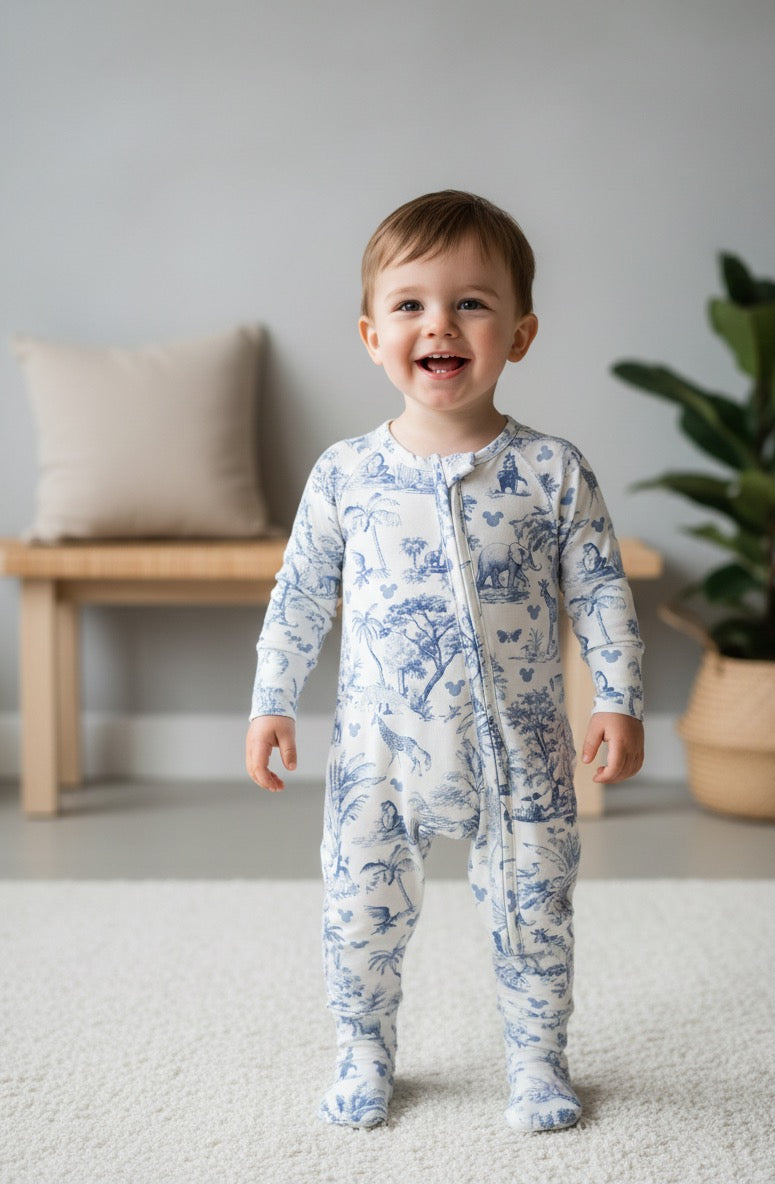 Toile Safari Onepiece Blue